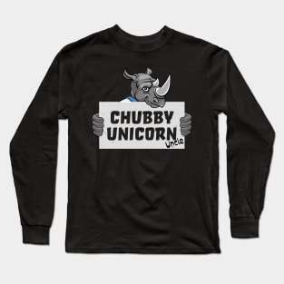 Chubby Unicorn Rhino Gift Long Sleeve T-Shirt